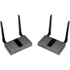 <b>Wireless</b> HDMI Transmitter and <b>Receiver</b> Kit 5GHz, Up to 650ft Long Range, with IR & USB Transmission for Video Streaming - Product Image 1