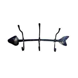 Colgador de pared ecológico multifuncional de hierro con acabado de recubrimiento en polvo para decoración, organizador de baño y armario. - Product Image 3