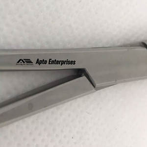 Instrumentos quirúrgicos rectos Base Abrazaderas de alta calidad 9,25 pulgadas de longitud Glassman Abrazadera gastrointestinal no aplastante - Product Image 5