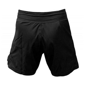 Pantalones Cortos de MMA de Alta Calidad, Cómodos, de Secado Rápido y Transpirables, Cintura Elástica, 100% Spandex Poliéster, Último Modelo, Color Sólido - Product Image 3