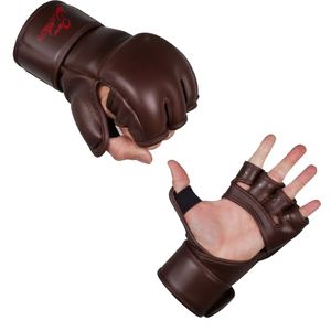 Gants de boxe professionnels pour sparring, gants d'arts martiaux durables avec sangle auto-agrippante - Product Image 2