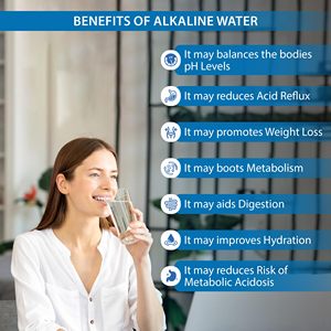 Système de purification d'eau alcaline TDS PUROSIS OCEAN BLUE RO COPPER avec filtre à sédiments 5 microns et matériau de cabinet de qualité supérieure - Product Image 6