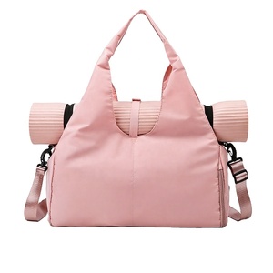 Bolsa Deportiva Grande para Mujer con Compartimento para Zapatos y Correa para Esterilla de Yoga |   Bolsa de Viaje Deportiva Impermeable de Nailon - Product Image 2