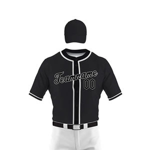 Uniforme de béisbol transpirable y ligero para equipos, ropa deportiva para práctica, uniforme de béisbol profesional para equipos al aire libre - Product Image 5