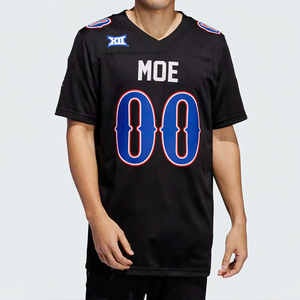 Camiseta de Fútbol Americano Personalizada Estilo Y2K, Informal, de Malla, Unisex, con Número Serigrafiado, Manga Corta, Uniforme de Práctica, Venta al Por Mayor OEM - Product Image 1