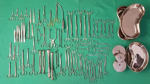 Juego de 38 Piezas de Primera Calidad para Apendicectomía y Hernia, Acero Inoxidable de Grado Quirúrgico, Kit Esencial para Cirugía Abdominal - Product Image 3
