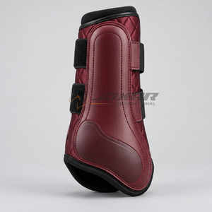 Bottes de brossage pour chevaux modernes, alliant confort, amorti, construction durable et fermeture sécurisée pour les écoles d'équitation - Product Image 4