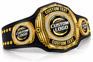 Fabricant de ceintures de championnat personnalisées, ceintures de lutte et de boxe personnalisées, ceintures de championnat avec logo personnalisé or et argent - Product Image 6