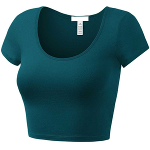 T-shirts de sport vierges pour femmes, personnalisables avec logo, de haute qualité, pour le fitness et le yoga – Fabricant de vêtements de sport pour femmes - Product Image 3