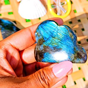 Figura de Labradorita Chakralume en Forma de Nube, Hecha a Mano, para Sanación, Reiki, Regalo y Decoración del Hogar - Product Image 6