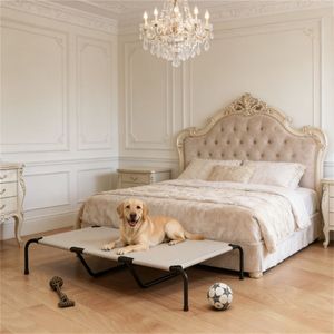 Cuccia per Animali Domestici Beige di Grandi Dimensioni, Comoda e Resistente - Product Image 2