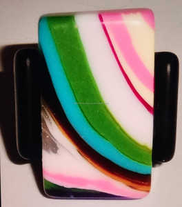 Wholesale Customized Best Quality Handcrafted High Polished Beautiful Colorful Fashion <b>Resin</b> Ring for Women Handmade in India - Product Image 1