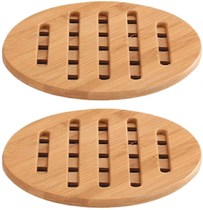 Salvamanteles de Madera Resistentes al Calor, Accesorios de Cocina, Últimos Modelos, Salvamanteles Rectangulares de Madera - Product Image 6