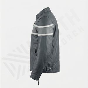 Veste en cuir NAI-K10 pour enfants, vêtements de moto tendance pour garçons, vêtements de protection pour la conduite, vêtements de couleur personnalisée - Product Image 3