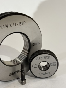 Professional BSP <b>Thread</b> Ring Gauges Plug Gauges for External <b>Thread</b> Measurement Precision Go No Go <b>Tool</b> for Quality Control - Product Image 5