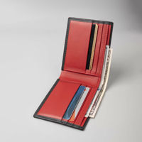 Dompet Kulit Pria RFID Kantong Koin Tempat Kartu Dompet Siap Kirim Harga Grosir Penjualan Massal Pabrik Desainer Jerman Eropa
