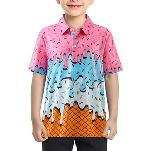 เสื้อโปโลแขนสั้นผ้าฝ้ายลำลองสำหรับเยาวชน เหมาะสำหรับสวมใส่ในชีวิตประจำวัน กิจกรรมกลางแจ้ง และแฟชั่นฤดูร้อน - Product Image 2