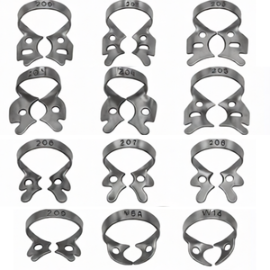 ชุดคลิปหนีบยางสำหรับงานทันตกรรม 40 ชิ้น ผลิตจากเหล็กกล้าไร้สนิมเกรดเยอรมัน ชุดอุปกรณ์ทันตกรรมคละแบบ - Product Image 5