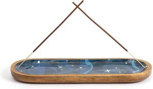 Quemador de Incienso Portátil de Madera de Alta Calidad, Hecho a Mano, Ecológico, Artesanía de la India para Uso Religioso, para Incienso en Barra - Product Image 4