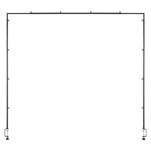 Supporto ad Arco da Tavolo Regolabile in Metallo Quadrato, Altezza 13-42 Pollici, Lunghezza 28-98 Pollici, per Palloncini - Product Image 6
