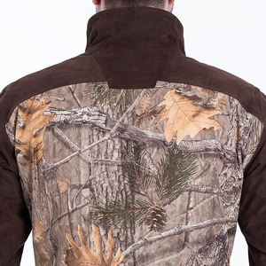 Veste de chasse d'hiver à capuche imperméable, respirante et anti-humidité à manches longues pour adultes, fabrication sur mesure OEM, face extérieure en softshell Oxford - Product Image 4