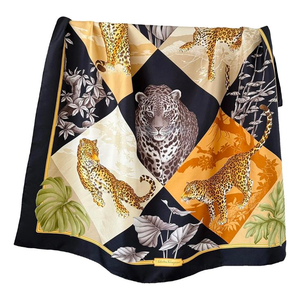 Custom Satin Printed <b>Scarf</b> Manufacturer Private Label Logo Branding OEM ODM Bulk Supply European Israel Island Market - Product Image 4