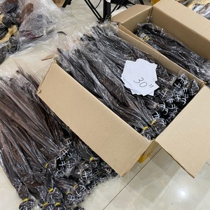 Prêt à Expédier 30 Pouces Os Droit Remy Extensions de Cheveux Double Dessiné Non Transformé Cru Vietnamien Cheveux Humains Couleur Naturelle 1B - Product Image 2