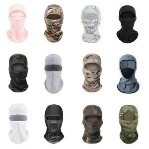 Cagoule coupe-vent à capuche personnalisable avec logo privé, vente en gros, noire, pour moto et ski, respirante, protection faciale toutes saisons - Product Image 5