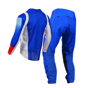 Pantalons de motocross personnalisés avec logo OEM, respirants, coupe-vent, séchage rapide, anti-UV, ensembles complets de course de motocross - Product Image 3