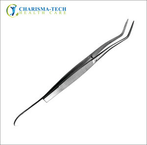 Pinzas de Bloqueo Dentadas de Algodón de Primera Calidad CHARISMA-TECH, de Acero Inoxidable, Ortopédicas, Manuales, para Manipulación de Materiales Clínicos - Product Image 2