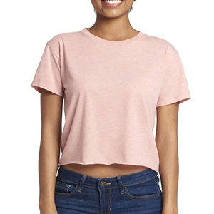 Último Diseño, Top Corto Liso y Sencillo, Camisetas Personalizadas para Mujer, Top Corto Moderno para Mujer, Camisetas de Mujer en Oferta para el Verano - Product Image 1