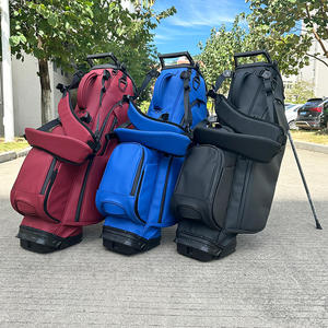 Bolsa de Golf de Alta Gama en Cuero PU Impermeable de Color con Logotipo Personalizado para Hombre y Mujer - Product Image 1