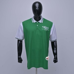 เสื้อถักผู้หญิงแบบคัลเลอร์บล็อก แขนครึ่งตัว สวมใส่สบาย ระบายอากาศได้ดี ผลิตจากผ้าฝ้าย 100% เป็นมิตรต่อสิ่งแวดล้อม แห้งเร็ว รับออกแบบโลโก้ตามสั่ง - Product Image 4