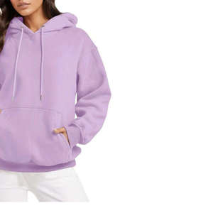 Fashion Oversized Women Pullover Hoodie <b>Thick</b> Fleece Sweatshirt Casual Streetwear Warm Winter Loose breathable hoodies for woman - Product Image 5