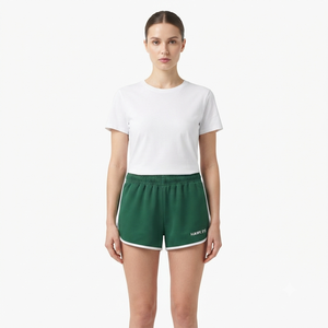 Shorts d'été pour femmes grande taille en coton et lin, respirants, décontractés, coupe ample - Product Image 1