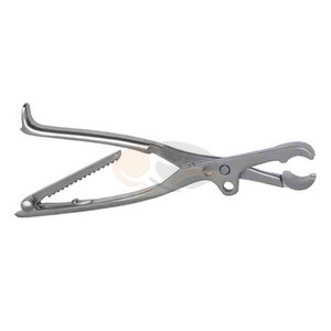 Pince à os en acier inoxydable, instrument chirurgical orthopédique manuel, pince à maintenir les os, instrument de chirurgie vétérinaire réutilisable - Product Image 3