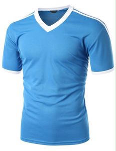 Camiseta de Fútbol Personalizada para Hombre, Cuello en V, Manga Corta, Uniforme de Equipo, Ropa Deportiva - Product Image 1