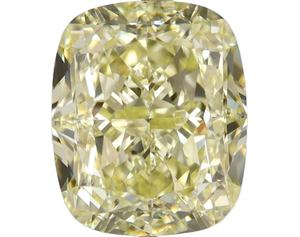 Fantaisie Jaune Naturel Même 3.02 Carat VVS2 Long Coussin Coupe GIA Certifié Naturel Lâche Fantaisie Diamants De L'Inde Pour L'utilisation De Bijoux - Product Image 1