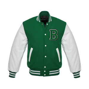 Veste universitaire pour homme en laine/viscose avec rembourrage en coton, écologique et imperméable, options de logo personnalisé, service OEM - Product Image 6