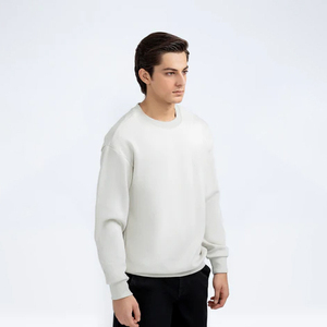 Sudadera Personalizada de Cuello Redondo Estilo Urbano, Sudadera Gruesa de Forro Polar Largo, Sudadera con Cuello Redondo, Nueva Llegada 2025, Sudadera para Hombre - Product Image 6