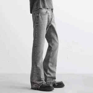Jean en denim évasé de haute qualité pour homme – Style décontracté et streetwear - Product Image 3
