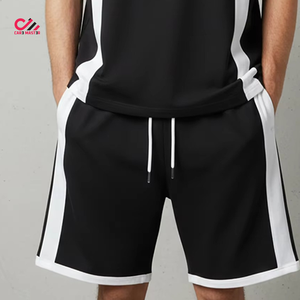 Summer Men Sets <b>Short</b> Sleeve T Shirts Wide Leg <b>Shorts</b> Two Piece Suits Breathable Man Casual Loose <b>Shorts</b> and Shirts Set 2026 - Product Image 5