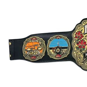 MLR Major League <b>Reclining</b> Championship Belt Custom Wrestling Belt High-Quality Collector's Item - Product Image 4