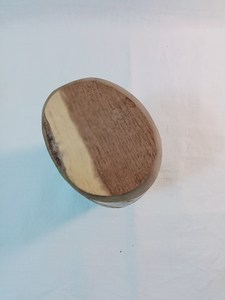 Jarra de Cuerno Artesanal con Textura Natural, Taza para Beber con Asa para Fiestas, Cenas y Decoración - Product Image 3