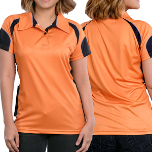 เสื้อโปโลผู้หญิงใส่สบาย แห้งเร็ว ผ้าฝ้ายผสมโพลีเอสเตอร์ - Product Image 3