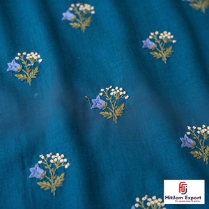 Tissu brodé en gros pour vêtements, fabrication OEM ODM, fabricant de textiles sur mesure, fournisseur de tissus fabriqués sur commande - Product Image 2