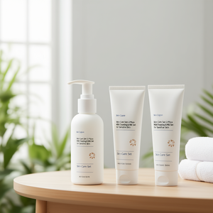 Set de Cuidado de la Piel - Set de 2 Piezas para Limpieza Suave y Leche Facial para Piel Sensible - Product Image 3
