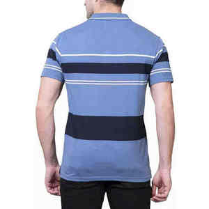 เสื้อโปโลผ้าฝ้ายคุณภาพสูง 100% แห้งเร็ว แขนสั้น สไตล์ลำลองสำหรับผู้ชาย - Product Image 3