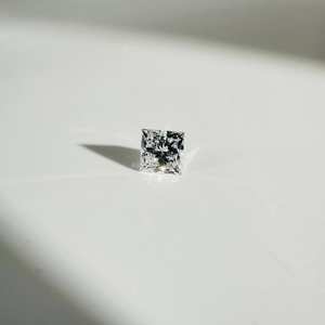 Diamante Suelto de Corte Princesa, Cultivado en Laboratorio, Color E, Claridad VS1, Corte Brillante Cuadrado, de 1 a 3 Quilates, CVD, Regalo de Aniversario - Product Image 3
