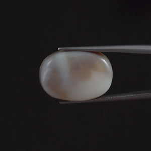 Opale naturelle blanche de haute qualité certifiée IGI, pierre précieuse en vrac, 13,32 carats, taille ovale 20,5x14mm, taillée à la main, polie à la cire/huile, légère - Product Image 3